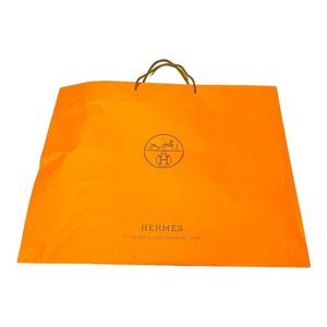 Hermes Extra Large Empty Gift Bag 23.5”x19”x7.5” Shopping Birkin 25 30 Shopping